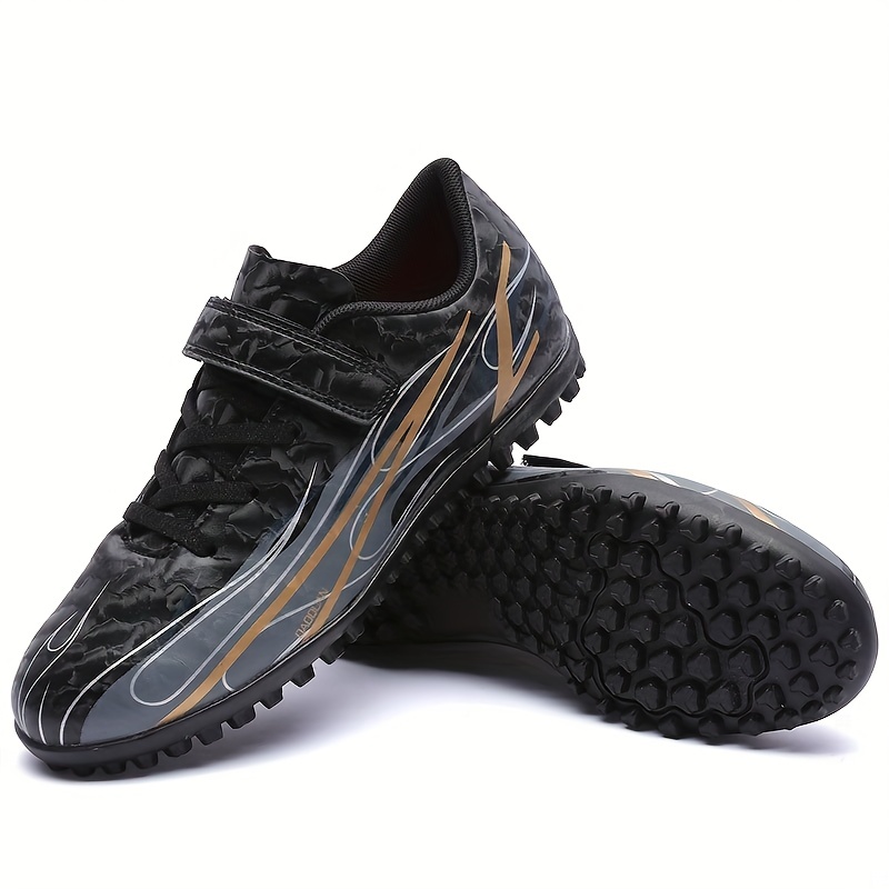 Unisex Turf Football Boots Flame Pattern Anti Skid TF