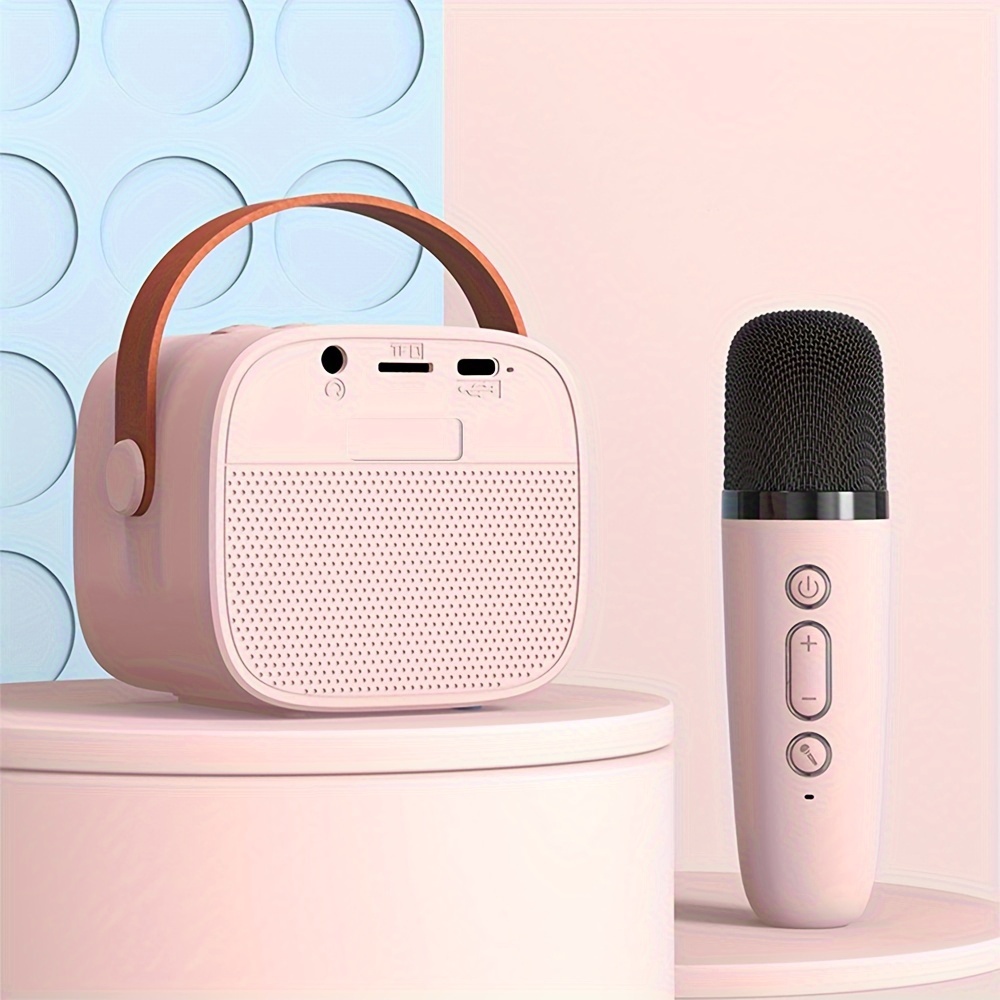 Microfono karaoke bluetooth con parlante de niña - ROSA Tecnología Parlantes