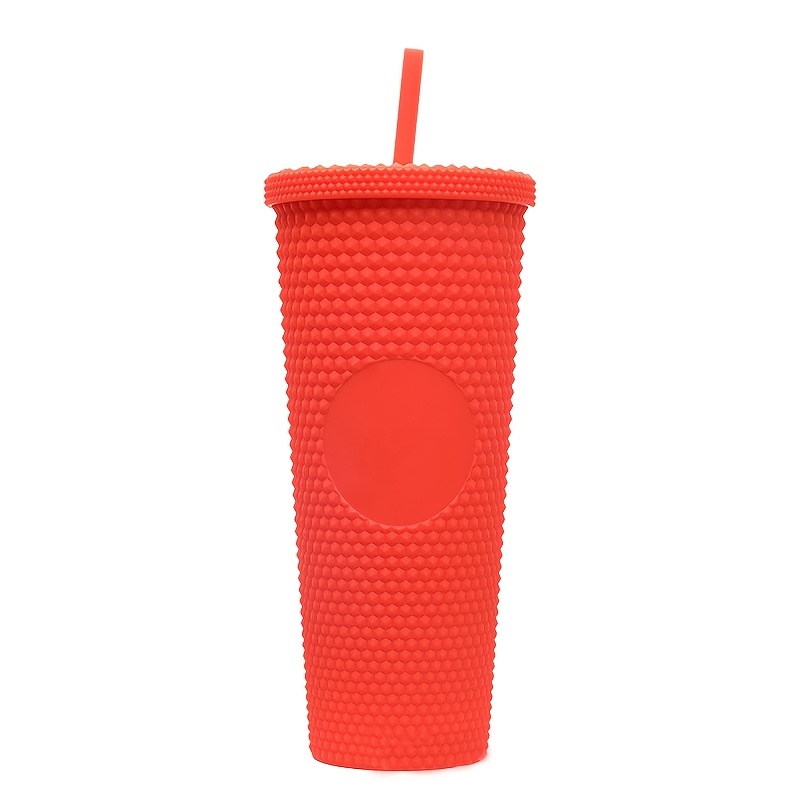 Narrow Drinking Cup Made Of Stainless Steel With Lid And Straw, 750 Ml,  Reusable, Vacuum-Insulated Water Cup, Double-Walled Travel Mug With A Straw