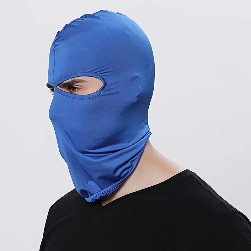 3 Passamontagna In Lycra Unisex - Maschera Antivento Per Sport Invernali Ed Estivi - Foto 8