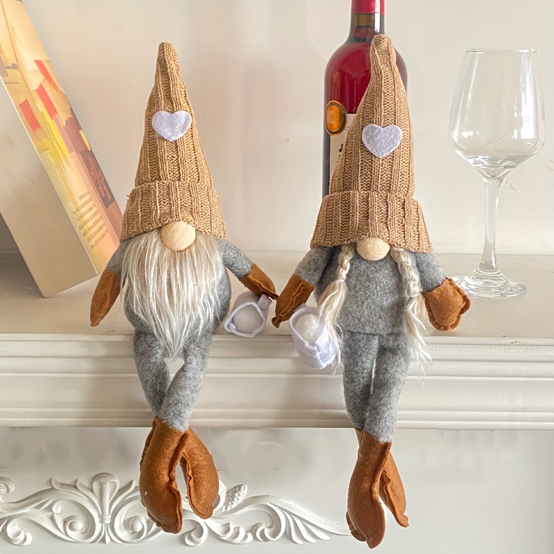 Coffee Gnomes Ornament Coffee Bar Decor Handmade Tomte - Temu