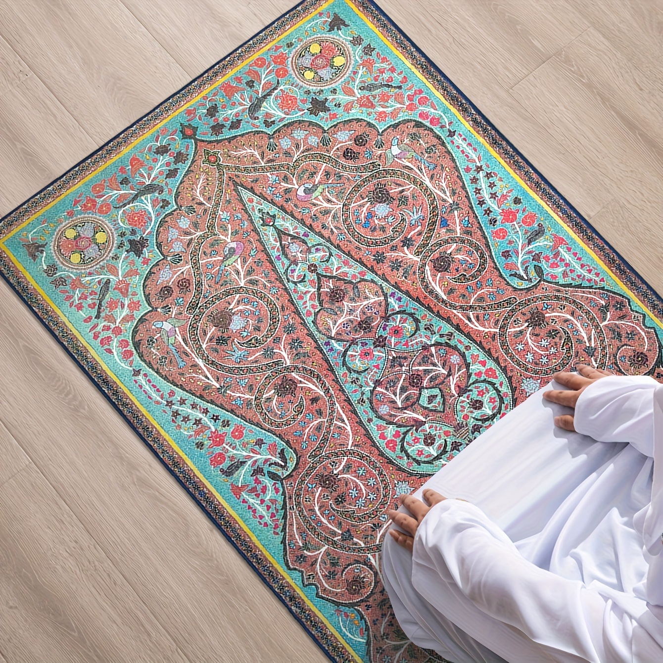 Tapis de prière musulman, tapis de prière en cachemire musulman