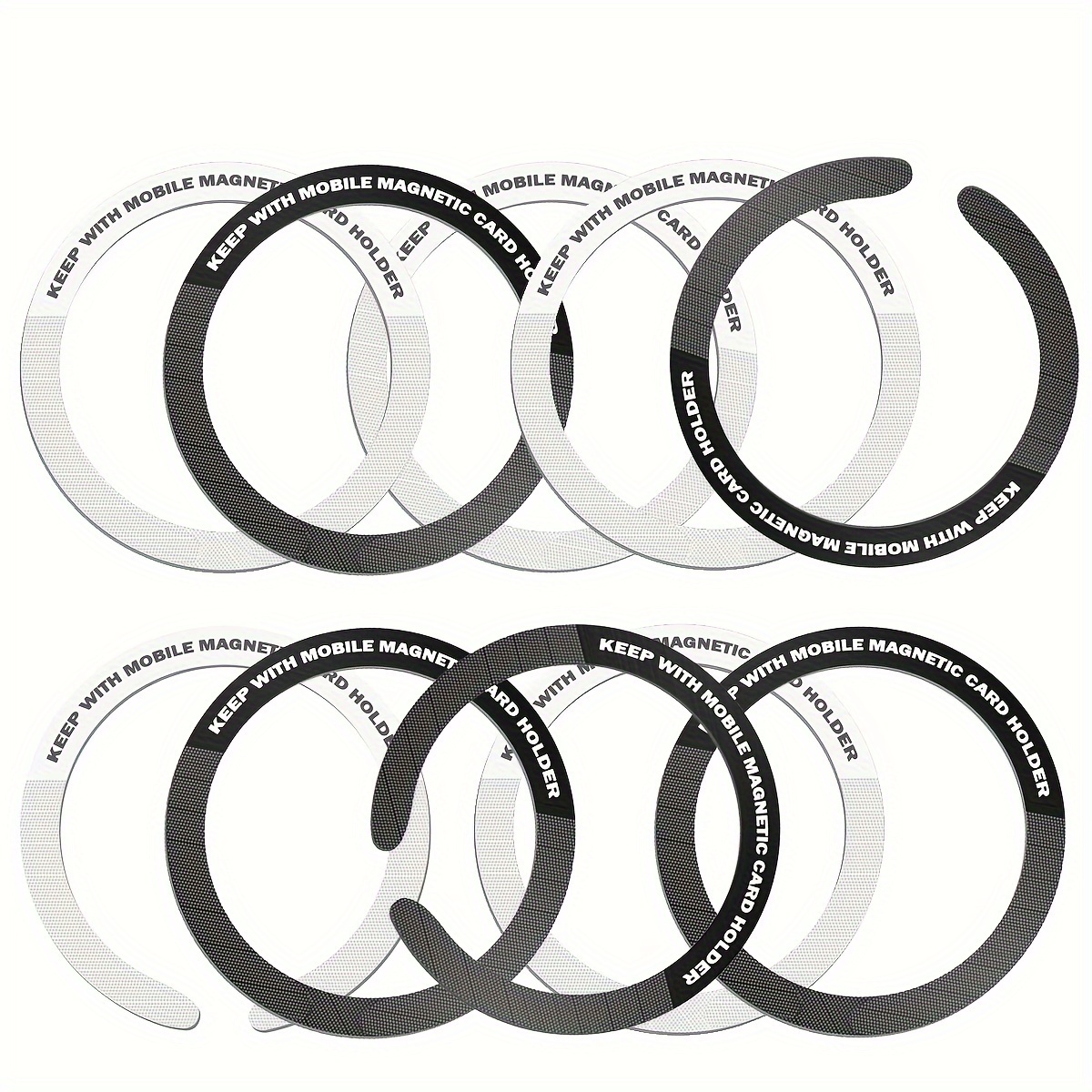5 Stück Universal Magnetische Metallplatte Ring Wireless - Temu Germany
