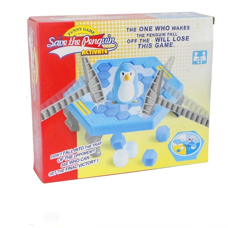 Funny Penguin Trap Board Game Dont Break The Ice Game Toys