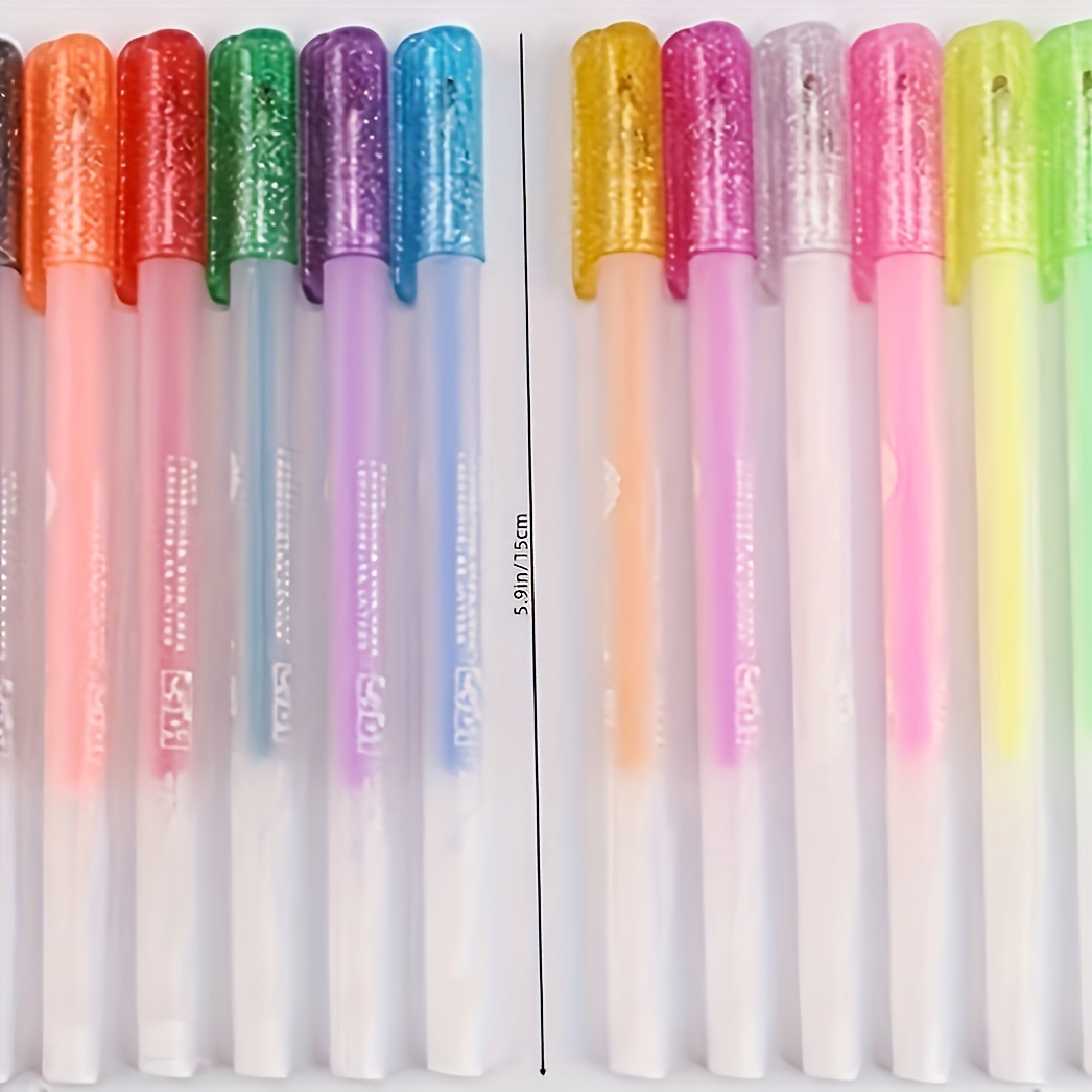 Colorful 3d Three dimensional Jelly Pen Good Looking - Temu