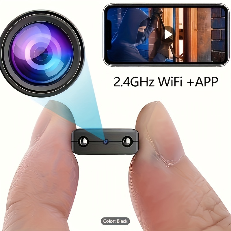 Mini Camera Spy Camera Hidden Camera Wifi Hd Home Security Indoor Video  Recorder(no Card)