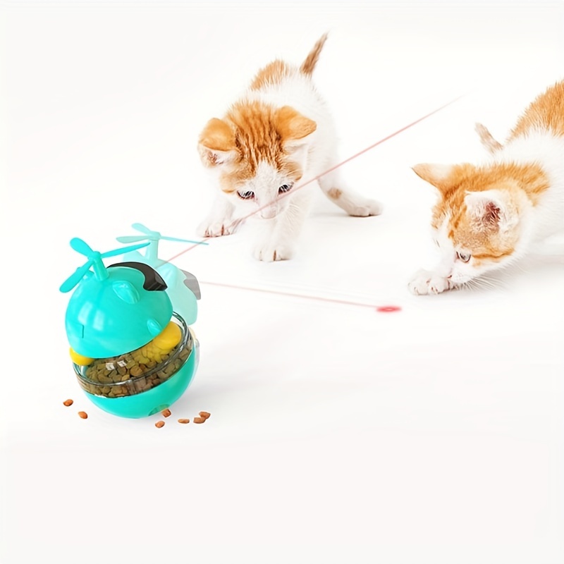 Cat Tumbler Food Dispenser Toy Cat Puzzle Feeder Roller - Temu