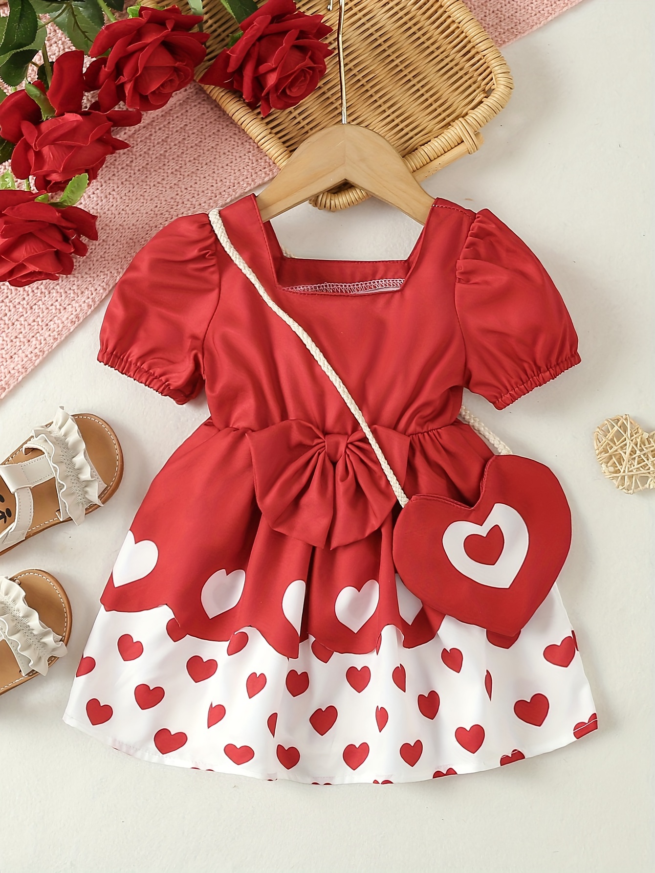 Baby valentines sale dress