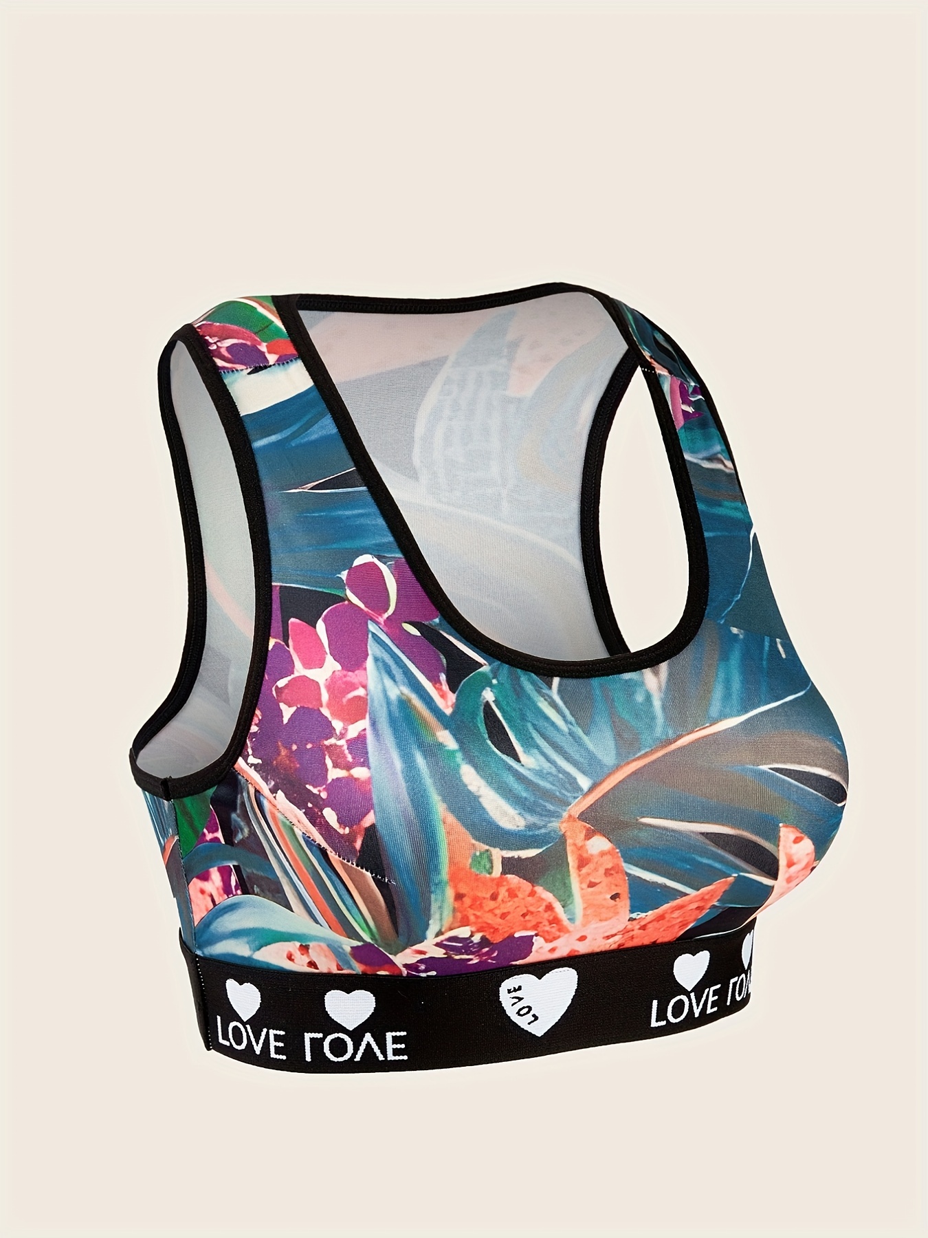 Letter Print Sports Bras Comfy Breathable Yoga Fitness - Temu