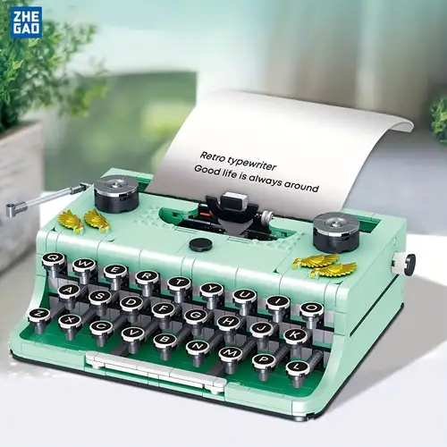 Blocchi per macchine da scrivere retrò, modello di tastiera creativa,  regali di giocattoli educativi - Temu Switzerland