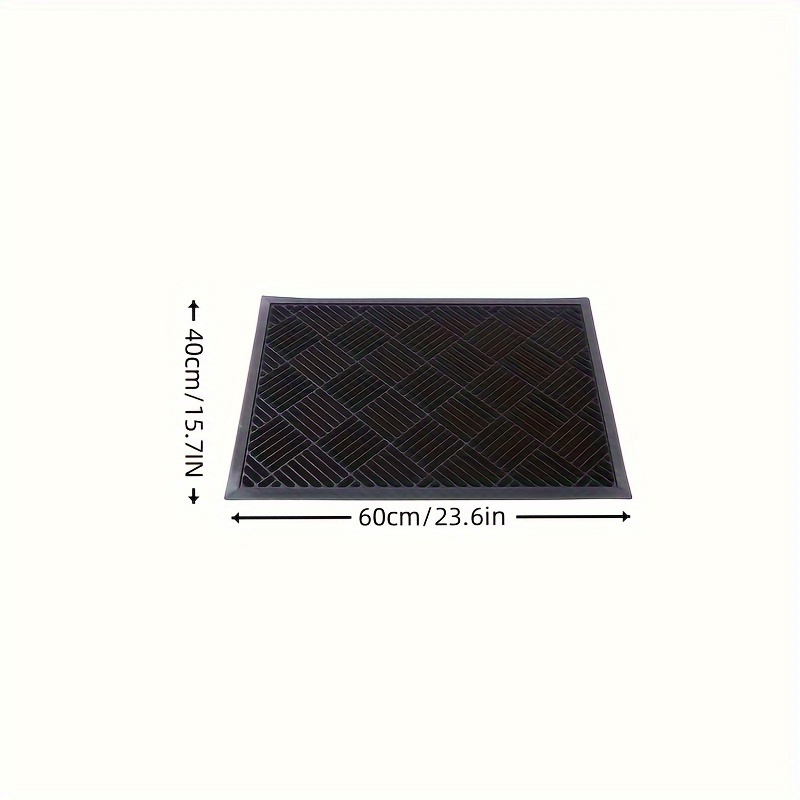 KMAT Door Mat Inside Outside,Anti-Slip Durable Rubber Doormat
