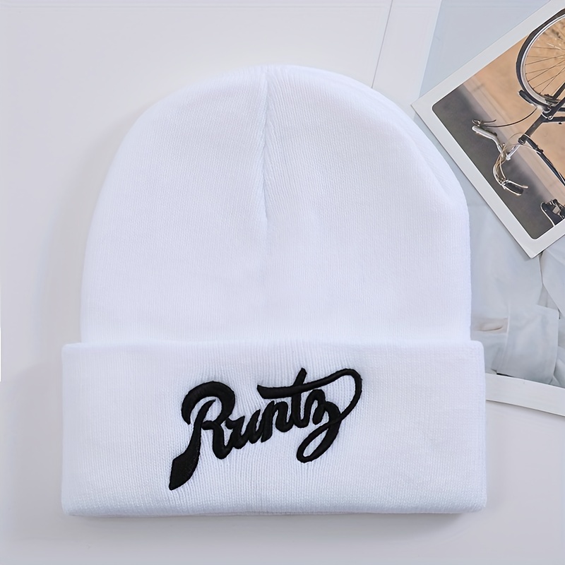 Embroidered Cold Hat American Style Warm Ear Protect