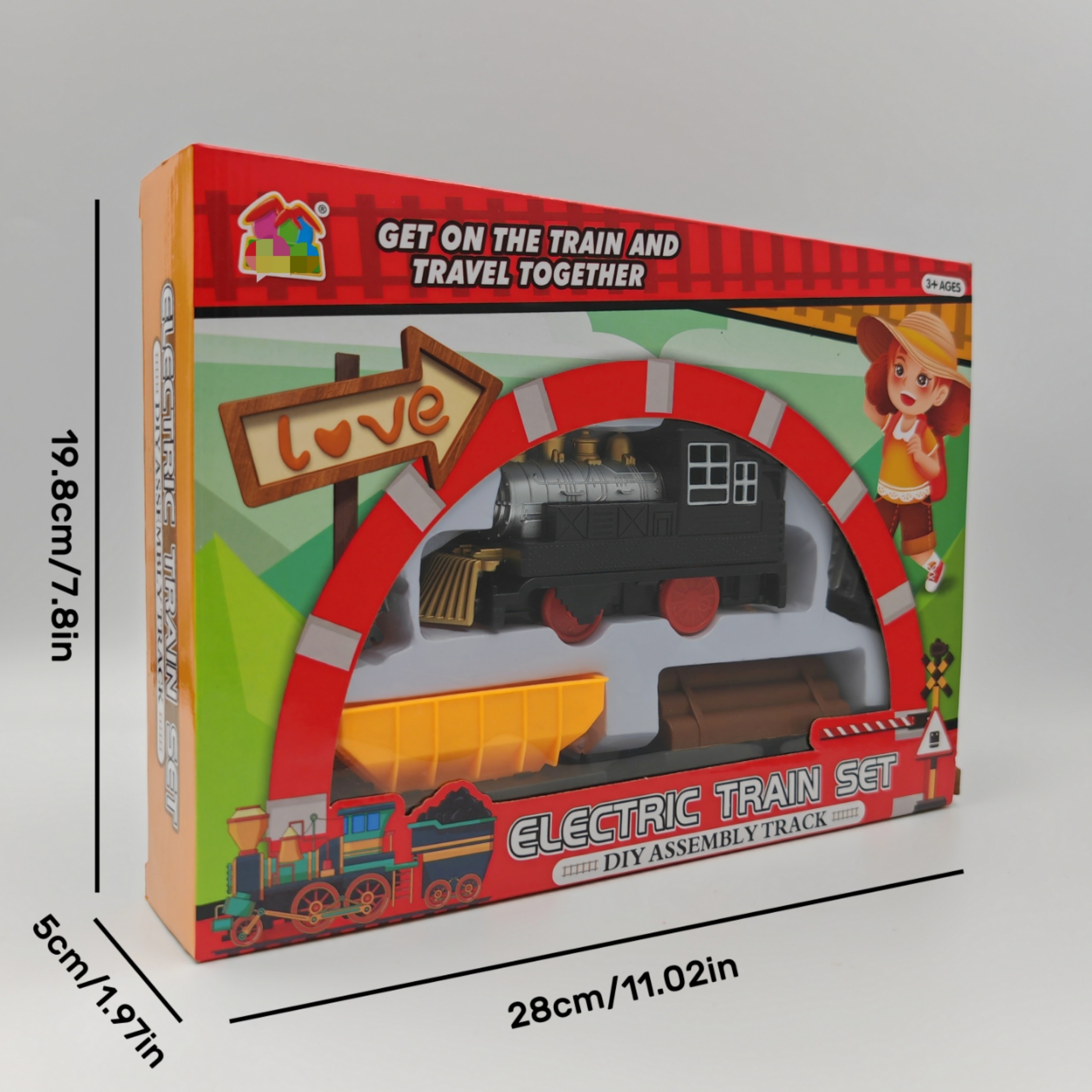 Flywake Cadeaux de Noël pour les Enfants Adultes, Tout le Monde! Jouet  Train Ensemble de Noël Train Mis Voies Ferrées Batterie Jouets Exploité S  Train Cadeau pour Enfant 