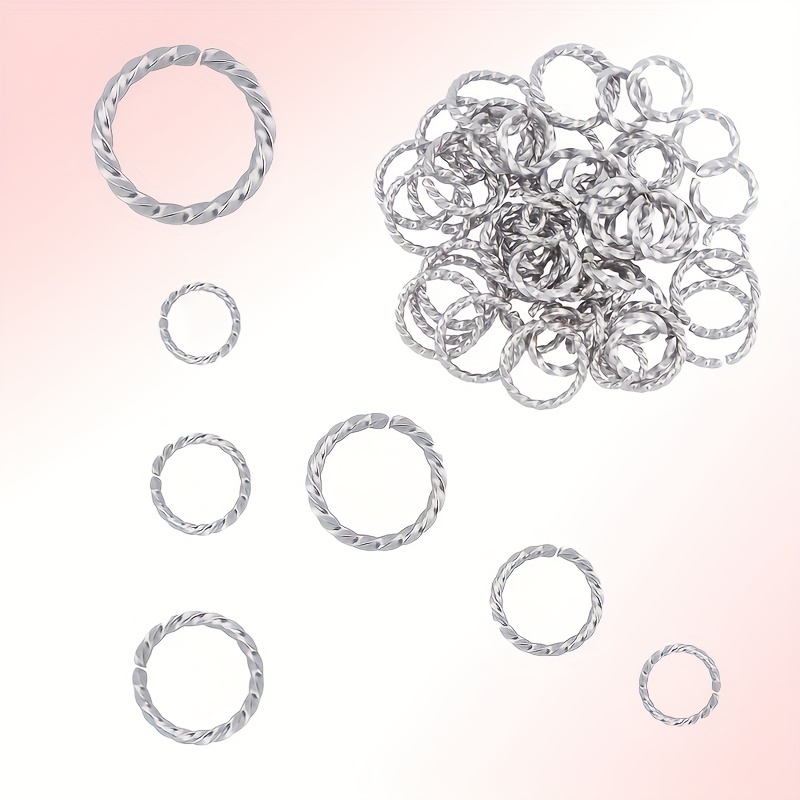Stainless Steel Jump Rings Open