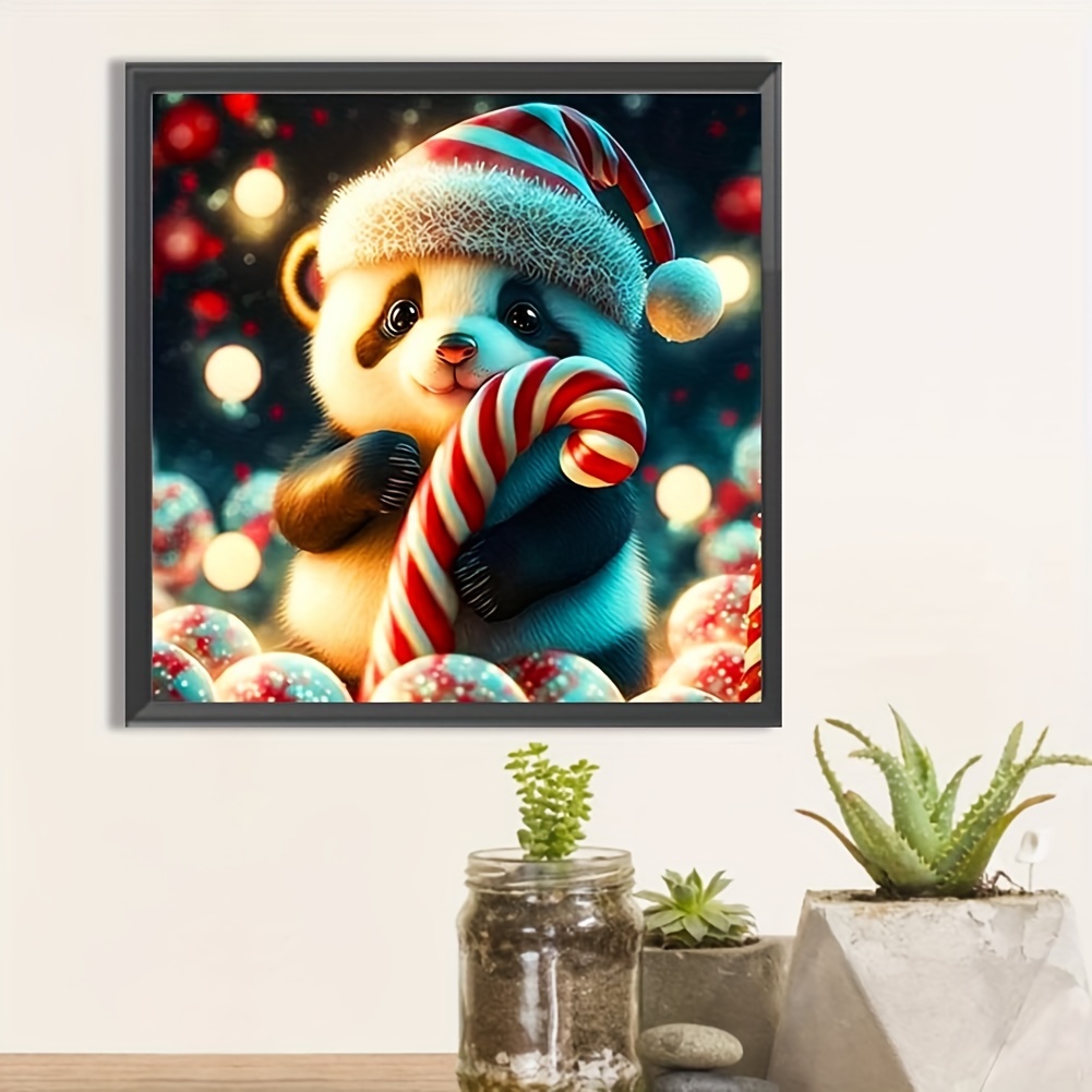 Christmas 5D Diamond Painting Kits, Big And Small Diamond Art Painting,  Panda Cartoon Diamond Painting, Home Decoration Gifts