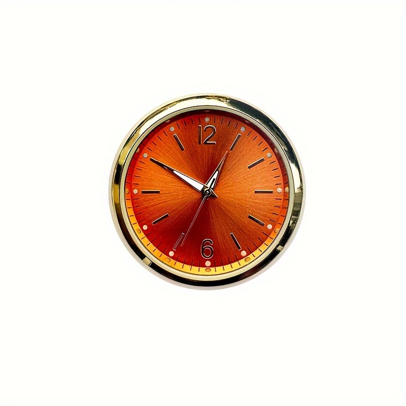 1pc Voiture Horloge Mini Quartz Analogique Voiture Tableau De Bord Temps  Évent Autocollant Horloge Montre Pour La Décoration De Voiture - Temu  Belgium