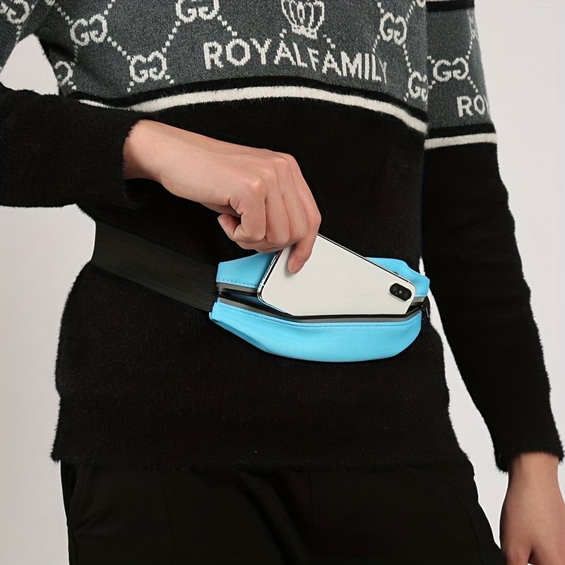 Unisex Running Belt Waist Bag For Men Women, Portable Casual Fanny