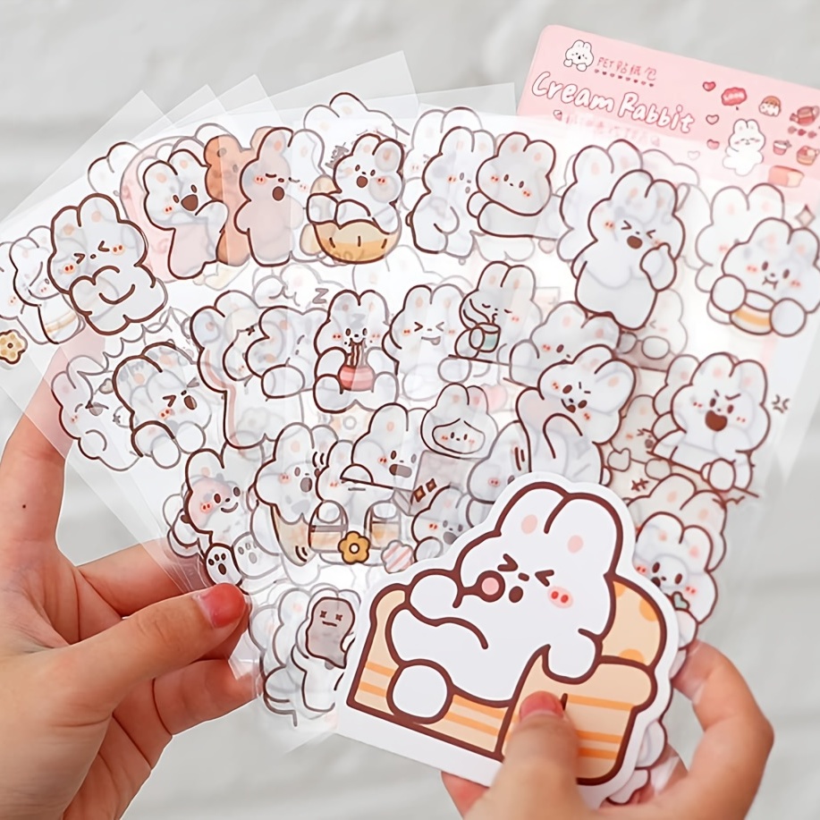about Stickers)cute Stickers Diy Decoration, Waterproof Water