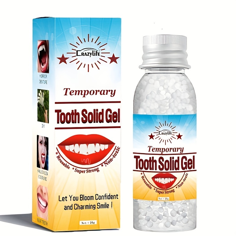 30ml Solid Glue Denture Adhesive Set Bottled Denture Solid Tooth Gel  Temporary Tooth Repair Kit Teeth And Gaps False Teeth - AliExpress
