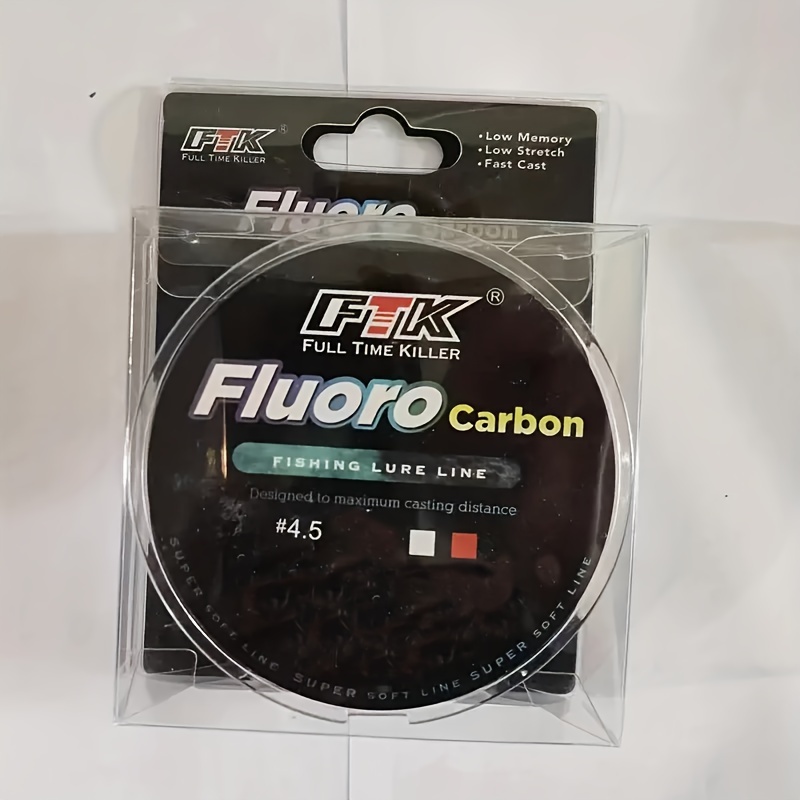 Fluorocarbon Bait Line Carbon Fiber Lead Fly Fishing Line - Temu United  Kingdom
