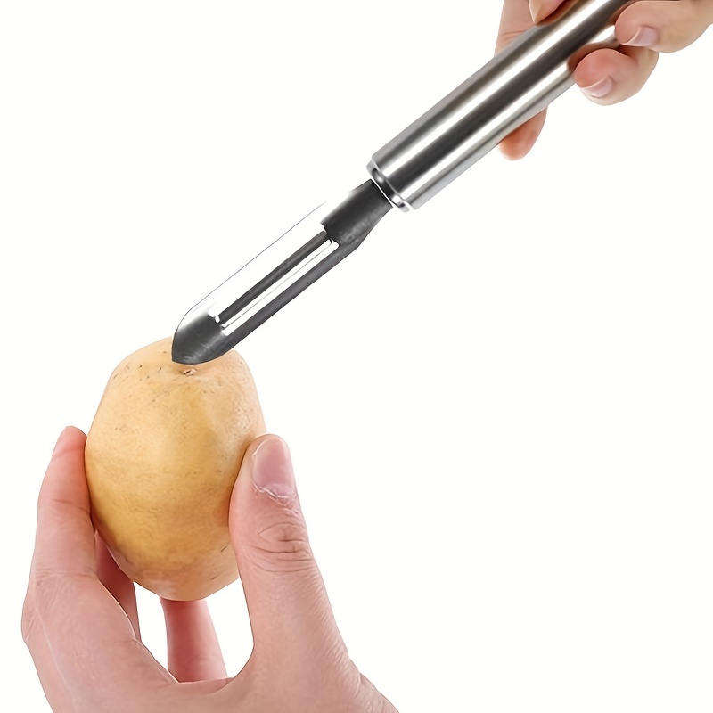 3 Pc Y-Peeler Potato Apple Vegetable Peeling Tool Stainless Steel