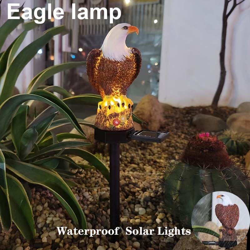 1pc Luz Enchufe Solar Tierra Aire Libre Decoración Jardín - Temu