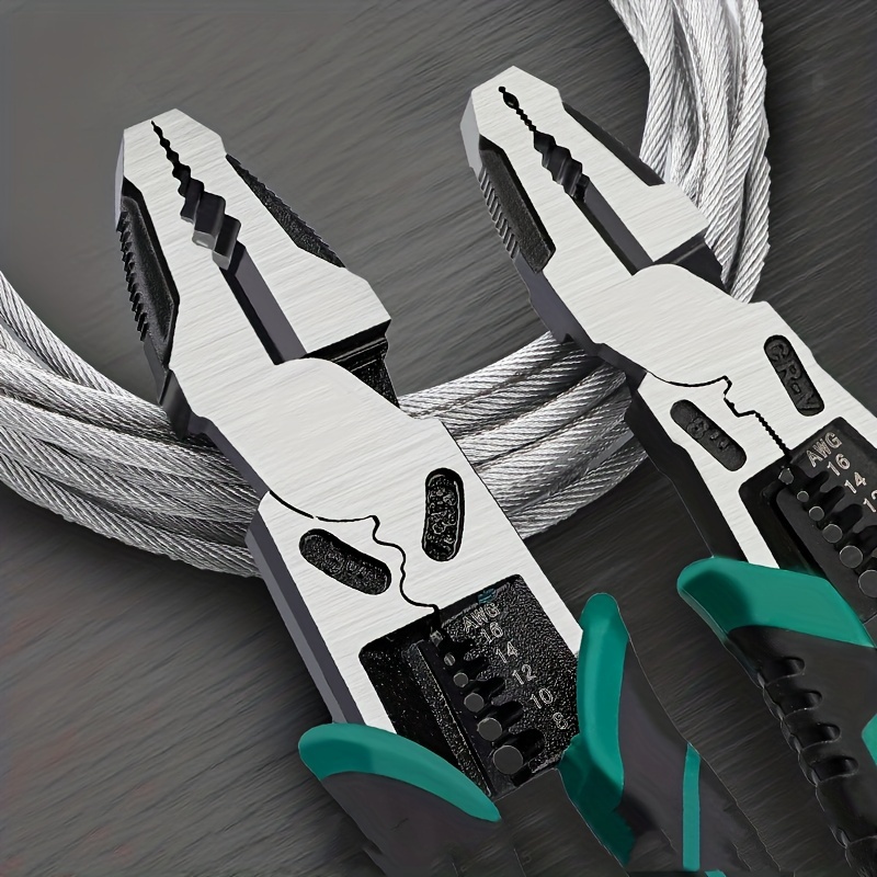 1 Pair Of Multifunctional Pliers Save Time And Labor With These