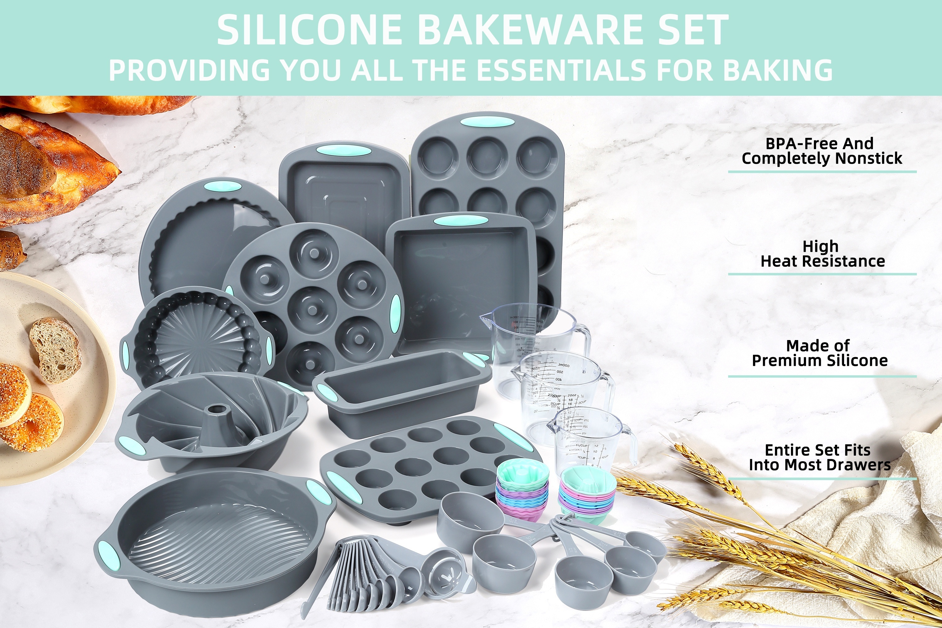 Silicone Bakeware Sets & Baking Sets