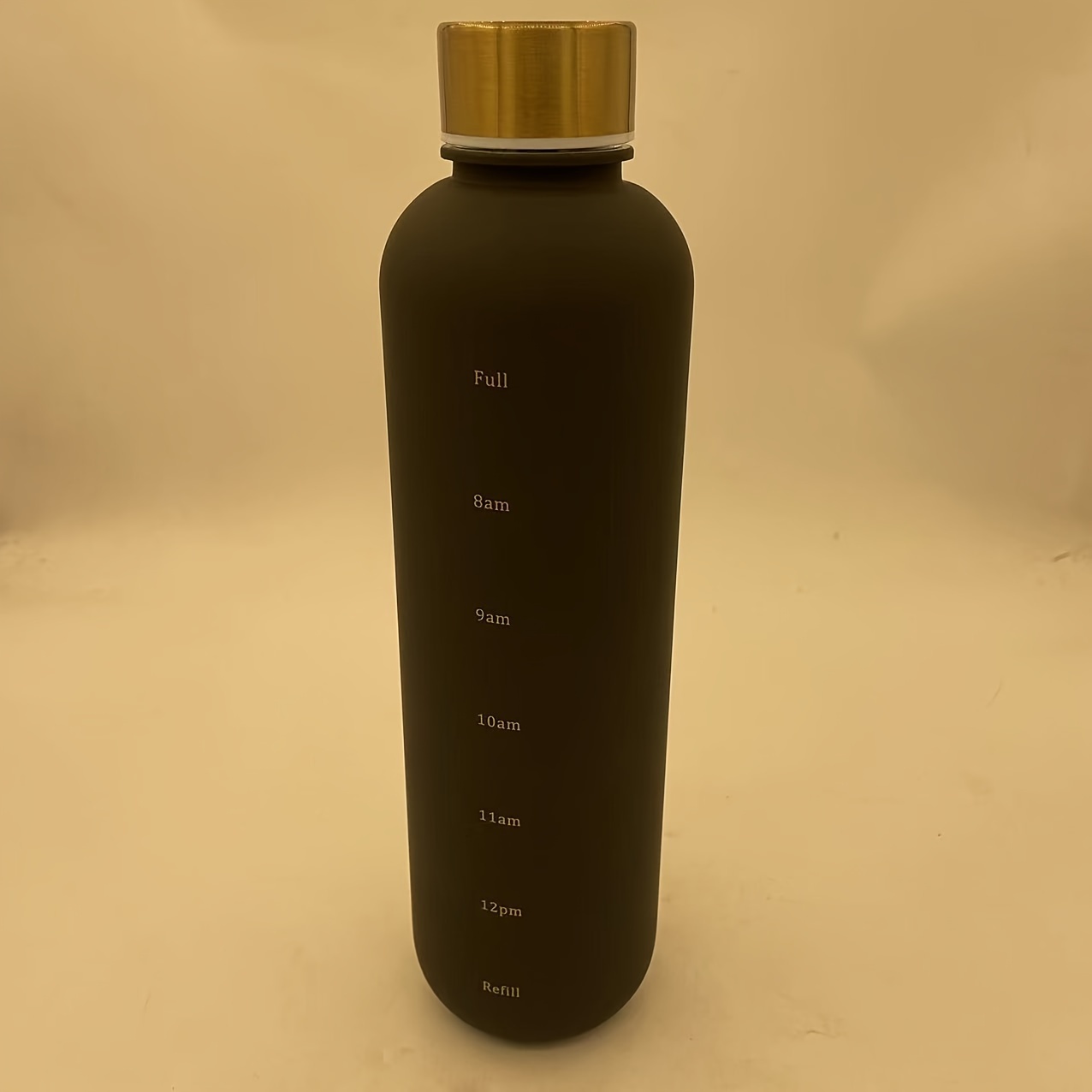 1000ml Water Bottles With Time Marker Motivational Reusable