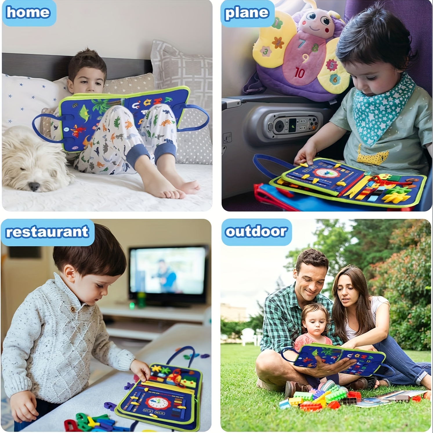  Juguetes Montessori para bebés de 1 año, juguetes sensoriales  para niños pequeños desarrollan habilidades motoras finas, juguetes de  aprendizaje para edades de 1 a 2 años, juguetes de viaje, juegos de