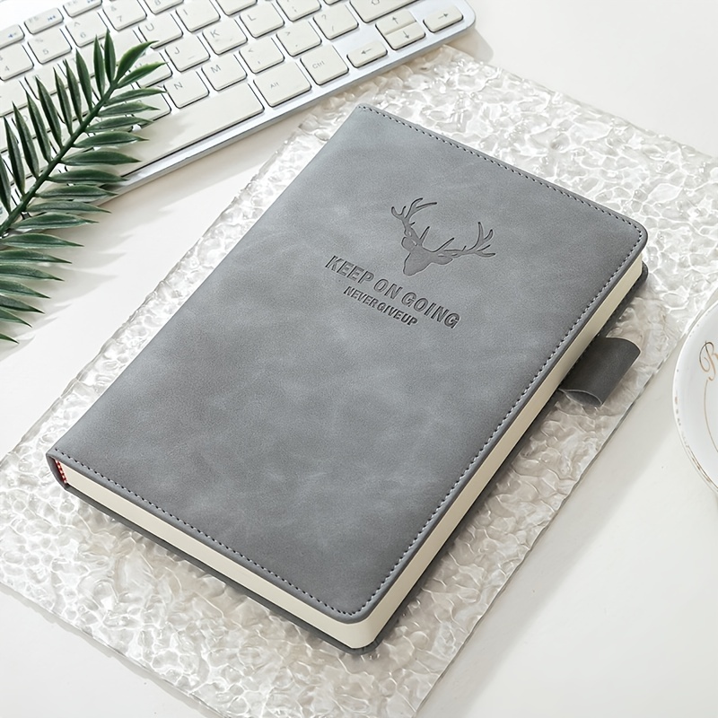 Leather Meeting Notebook (Refills) - English & Spanish