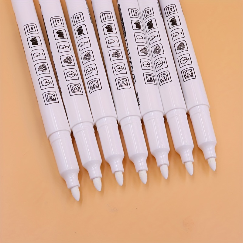 Highlighter Sketch Markers White Marker Pen White Gel Pen - Temu