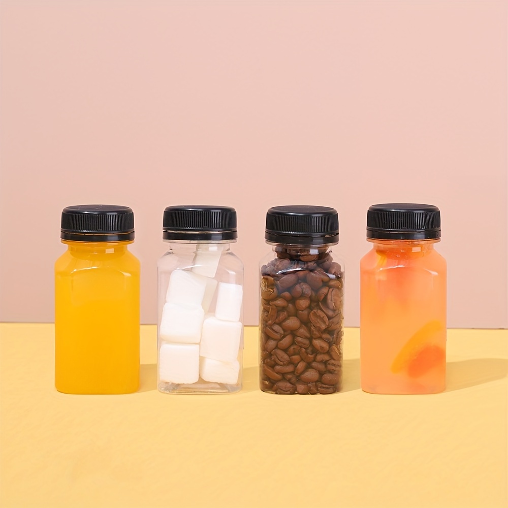 Conteneurs de boisson transparents en plastique de 120ML