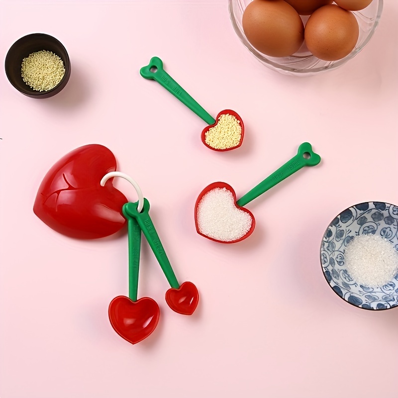5pcs/set Cute Humanoid Silicone Baking Gadgets Kitchen Utensils Set Oil  Brush/scraper/egg Beater/spoon/measuring Spoon Aesthetic Room Decor Art