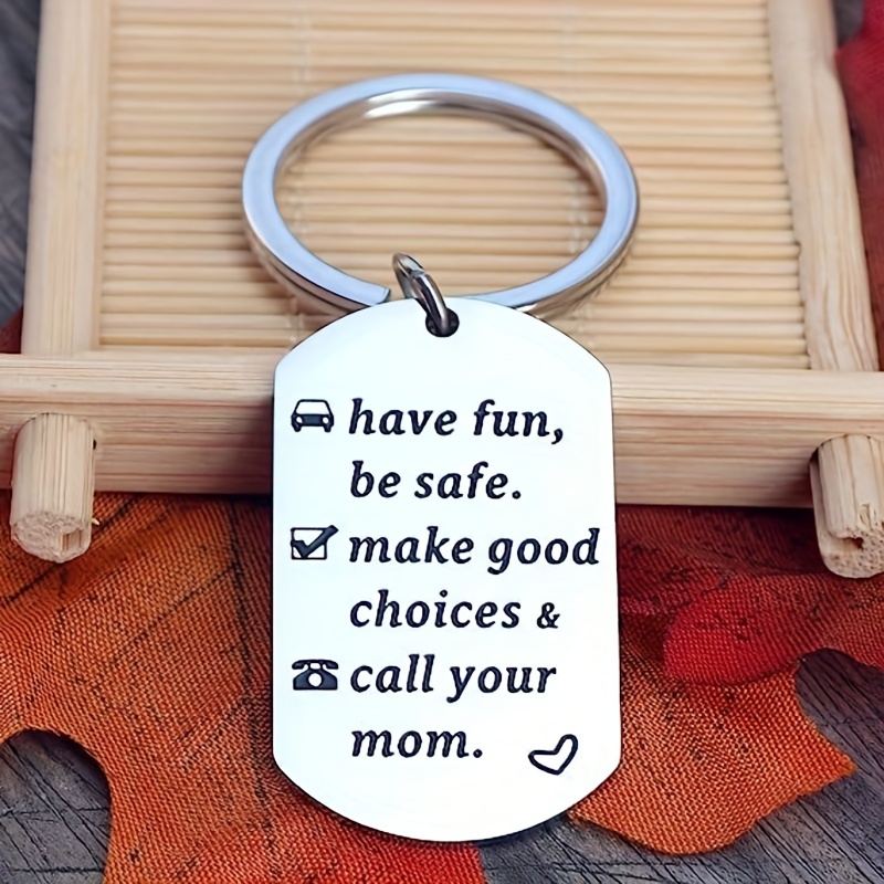 Call Your Mom Keychain For New Driver Gifts For Graduation - Temu