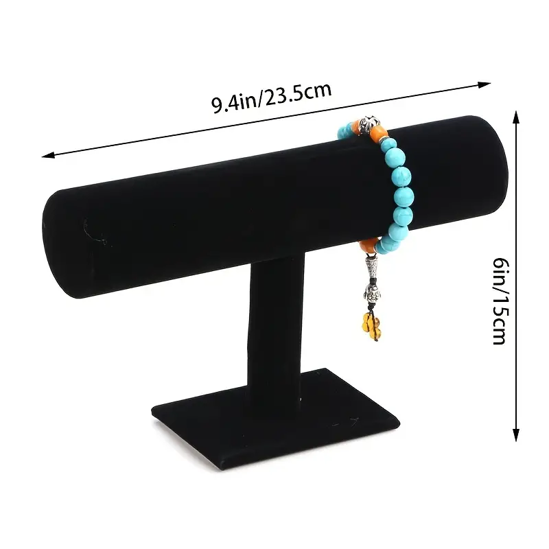 1pc Single T-Bar Bracelet Holder For Jewlery Bracelets, Watches, Bangles  Holder Jewelry Organizer Display Stand