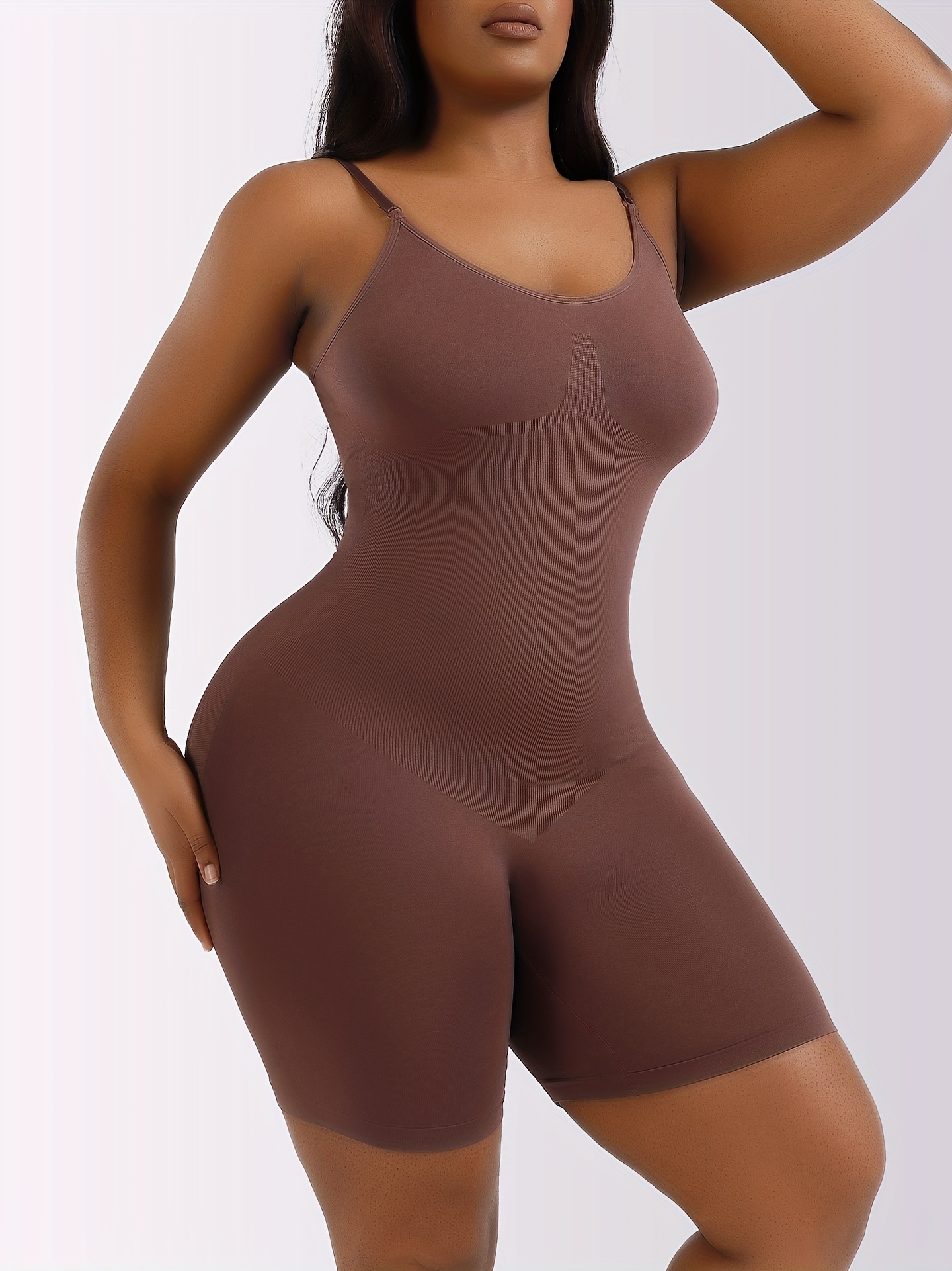 Women Seamless Body Shaper Shapewear Tummy Control Romper Slimming Firm  Bodysuit