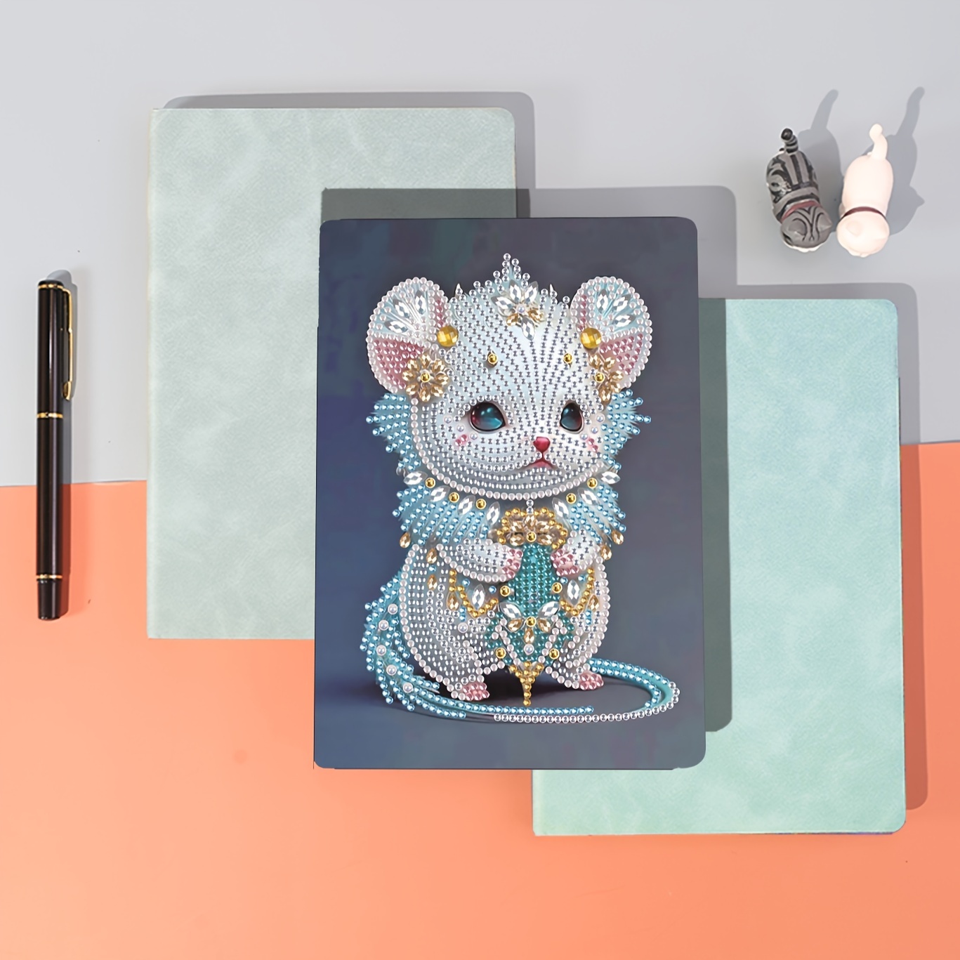 Craft Buddy Crystal Art DIY Greeting Card Kit TIGER 5D diamond painting
