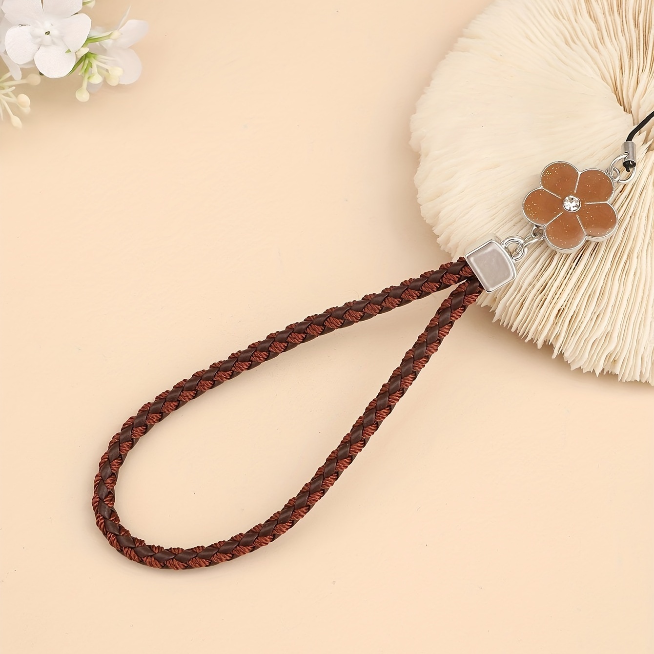 Braided Rope Double sided Flower Small Rope Head Mobile - Temu