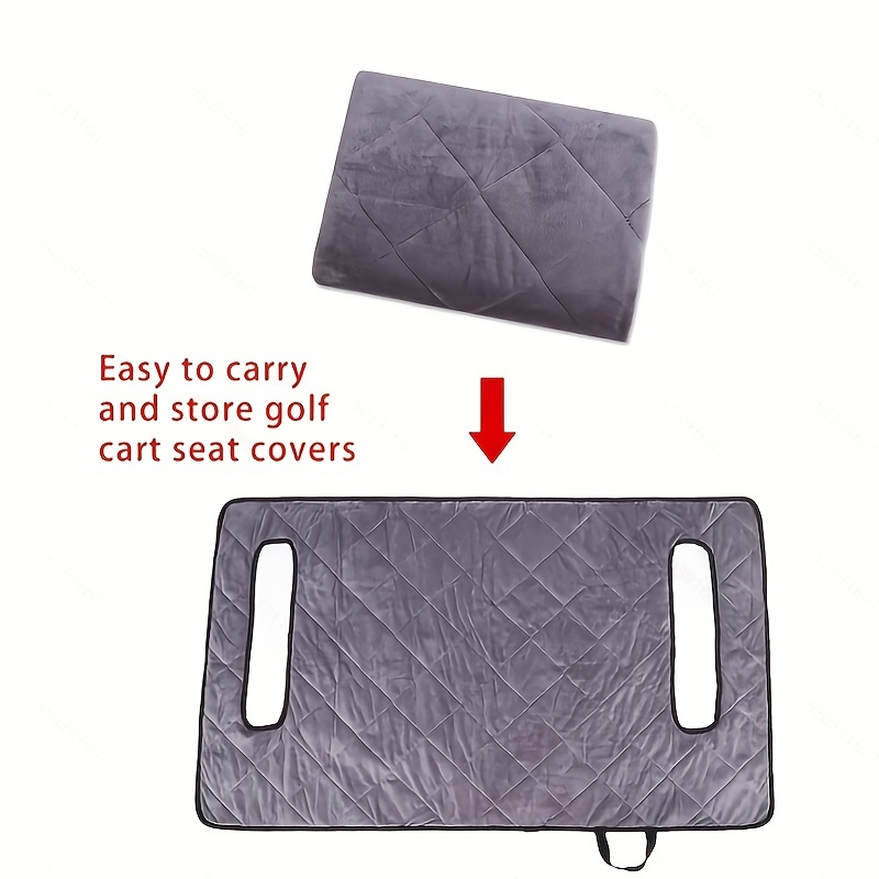 Golf Seat Towel Pad, 100% Microfiber Golf Cart Seat Cushion Towel, Golf  Accessories Halloween Gifts - Temu