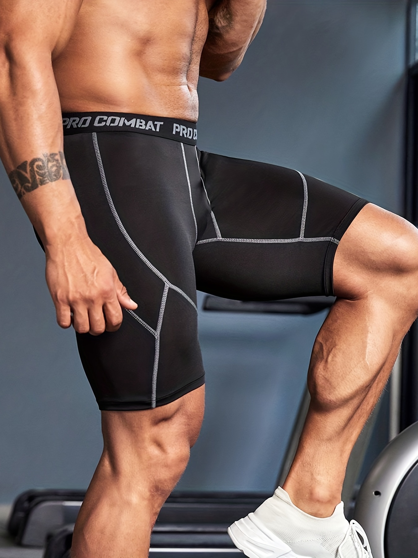 Men's Tight High Workout Shorts