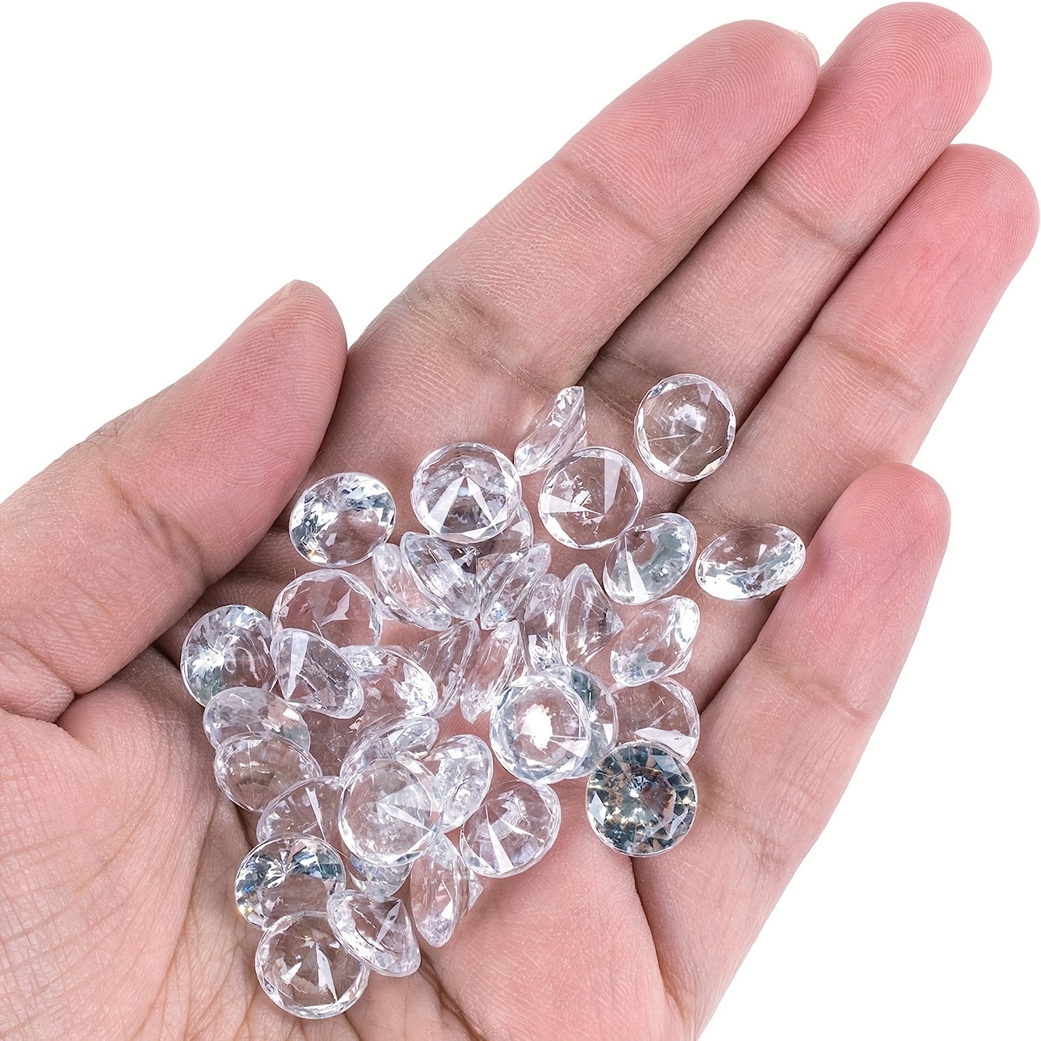 Clear Artificial Diamonds Crystals Acrylic Gems Wedding Table Scattering  Gemstones Christmas Party Decorations Bridal Shower Vase Fillers - Temu  Germany