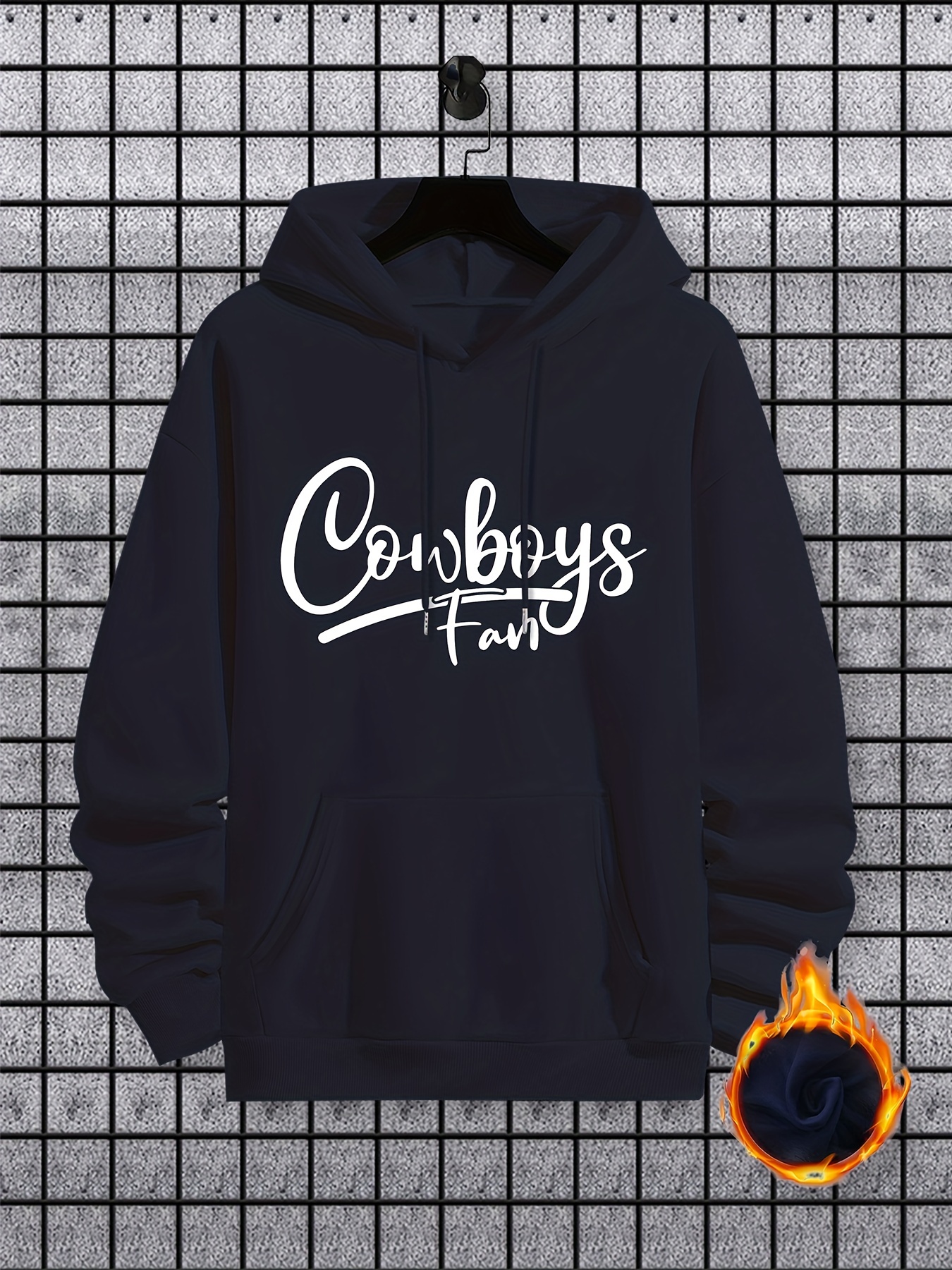 Dallas Cowboys Hoodie, New Unisex Sz Lg, Pullover Hoodie Sweatshirt