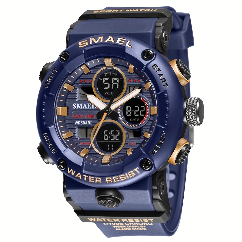 LED Elektronische Multi Funktion Mann Digitale Uhr Military Quarz Uhr  herren Luxus Uhren Für Männer