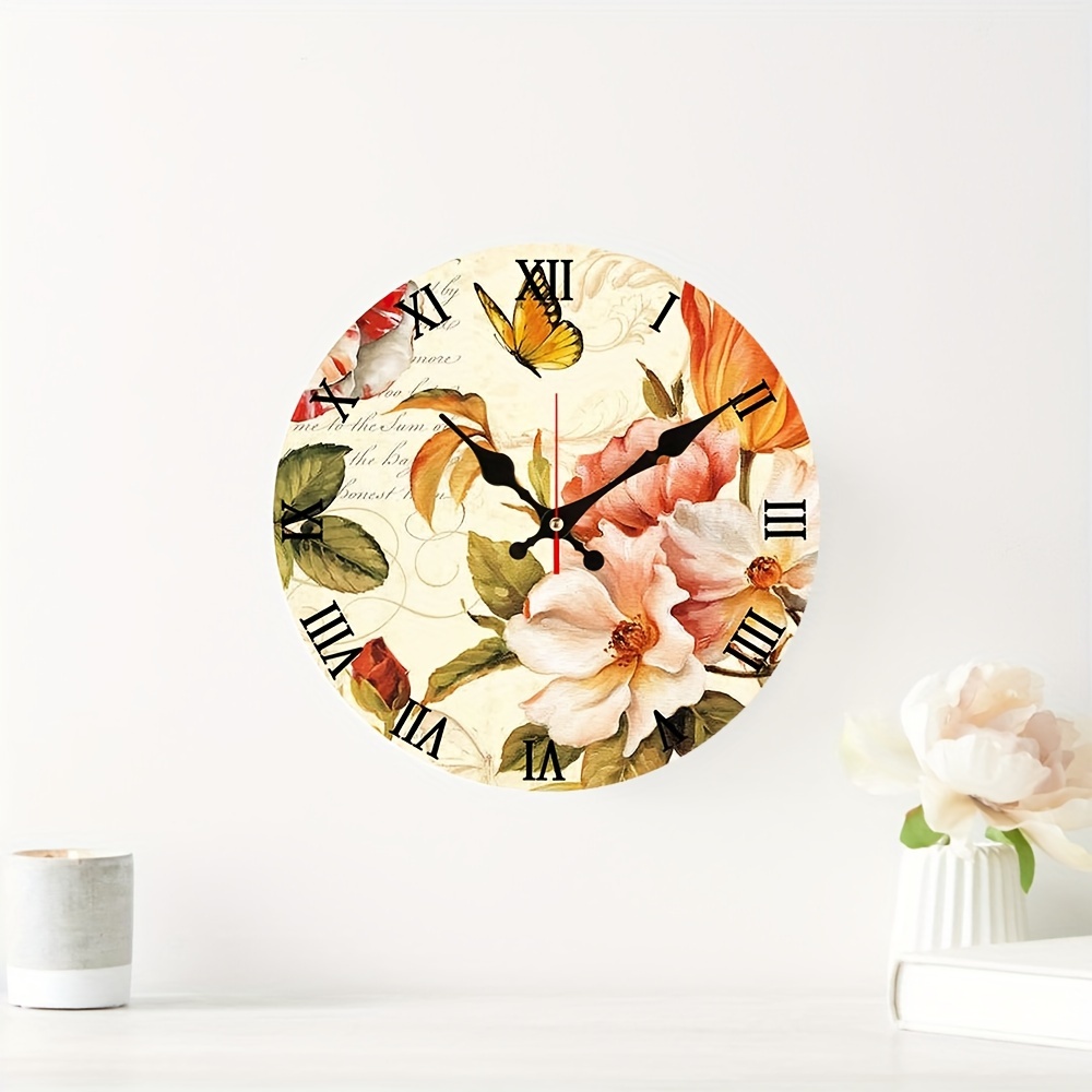 Non ticking Wall Clock Round Wall Clock For Indoor Bedroom Temu Australia