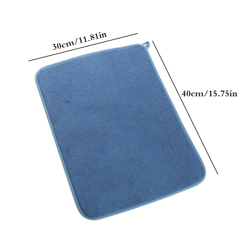 Reversible Microfiber Dish Drying Mat For - Temu