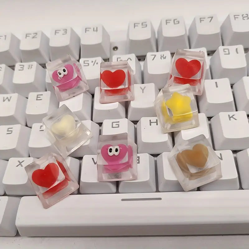 Handmade Custom Cherry Mx Esc Keycaps - Add Cuteness To Your Keyboard With  Diy Accessories - Temu