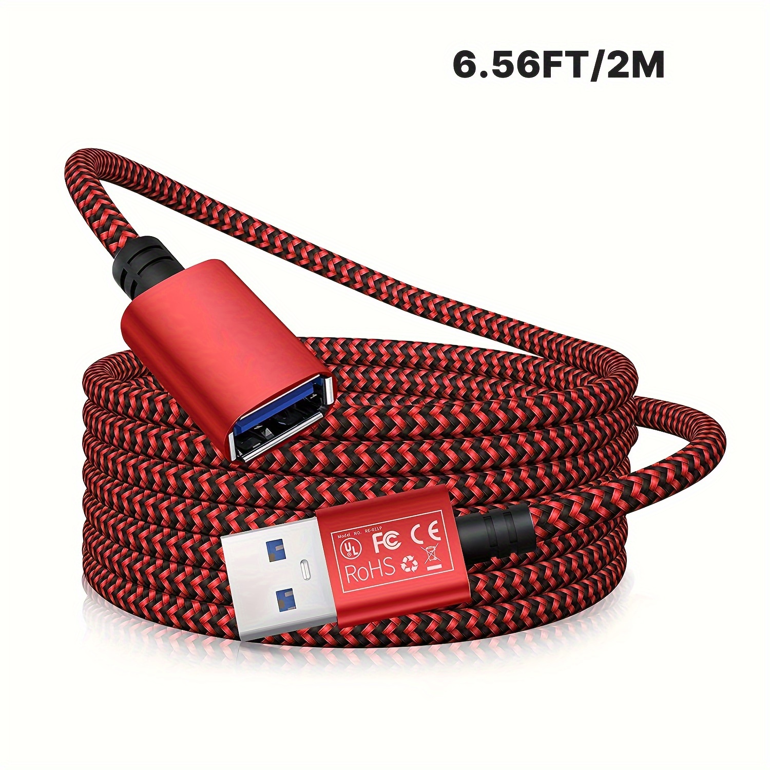 Cable alargador USB 2m