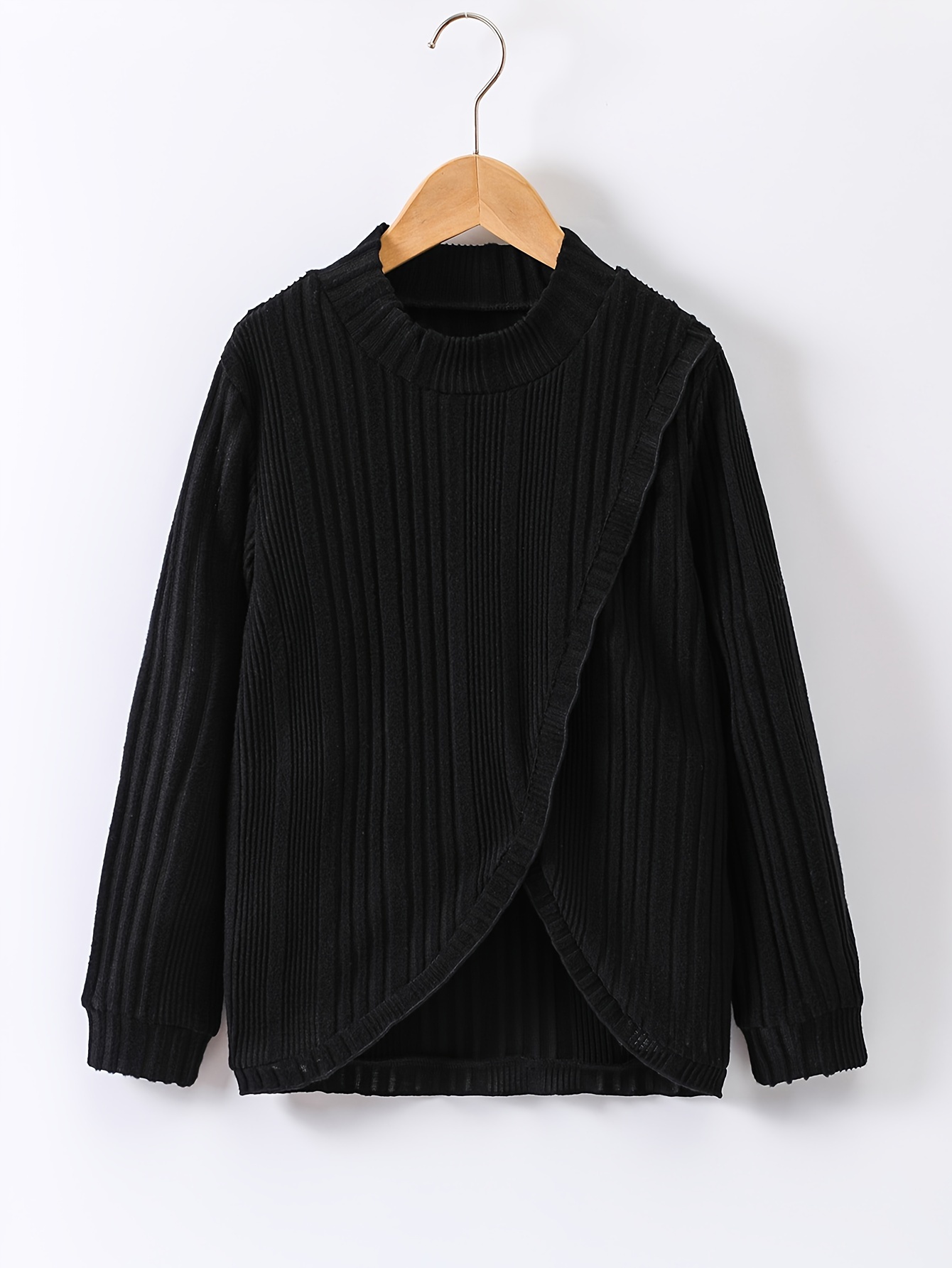 New Arrival Stylish Casual Black Sweater For Womens, Girls Winter Collection  Under 499, School Wear Sweater