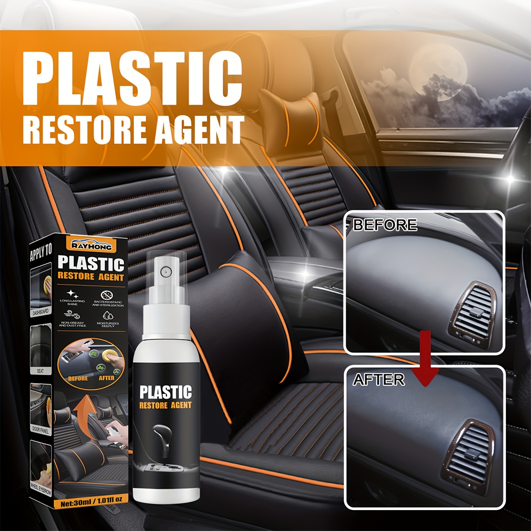 Interior Cleaner And Care Kit Interior Cleaner Powerful Decontamination  Cleaning Product Leather Plastic Renovate Interior Liquid Jb-xpcs - Temu